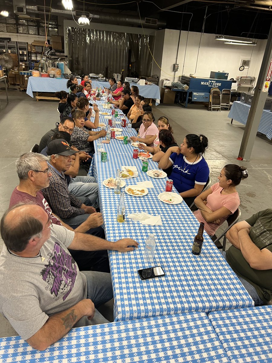 Today we celebrate our annual summer party. We are thankful for all our employees and customers !!!