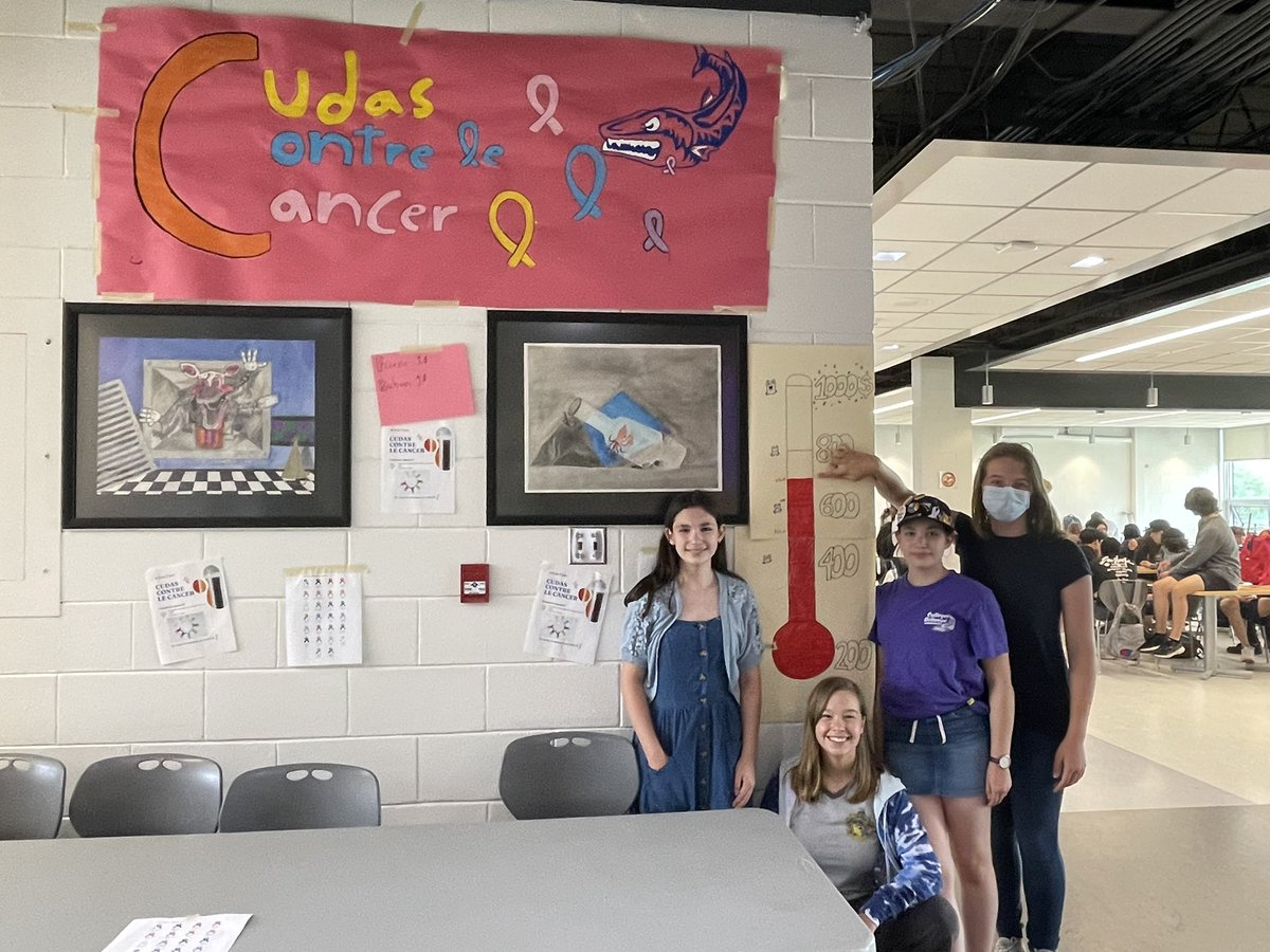cbLRSD's tweet photo. Our Cudas vs Cancer Drive in June was a very successful one!! Thank you student organizers and Béliveau community!! Just got this in the mail : Heroes of Hope! Let’s keep fighting! #cudastrong https://t.co/Lsboc3E38t
