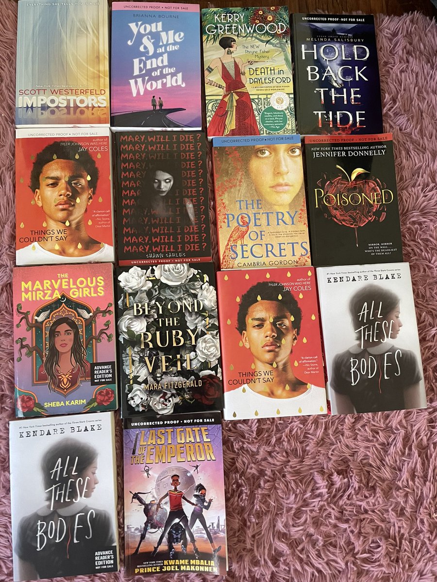 sheswellread's tweet photo. @mybookishbeing Awesome! Are you interested in any of these books? https://t.co/qJBl5v7TrM
