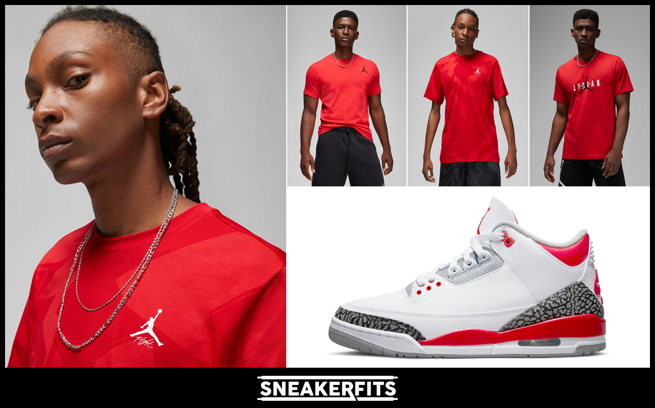 shirts for fire red 3s
