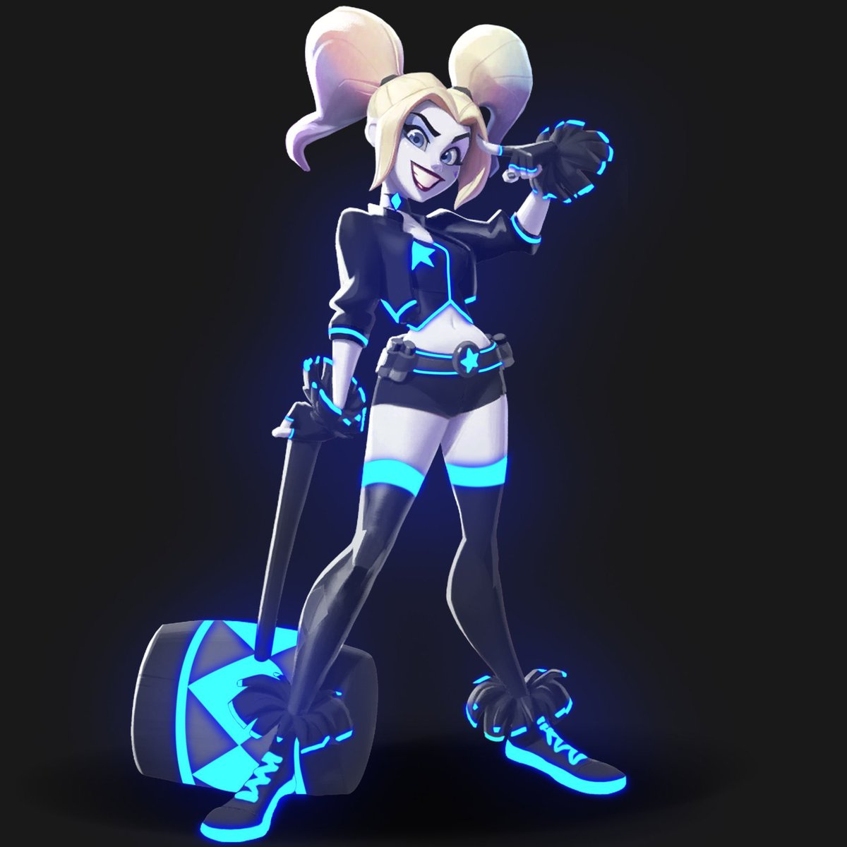 Bugzvii's tweet image. Ya we need this mastery skin badly😭💙 what y’all think multiversus gamers? Level 50 to unlock 👀 #Multiversus 

Photo credit: @naxtor72