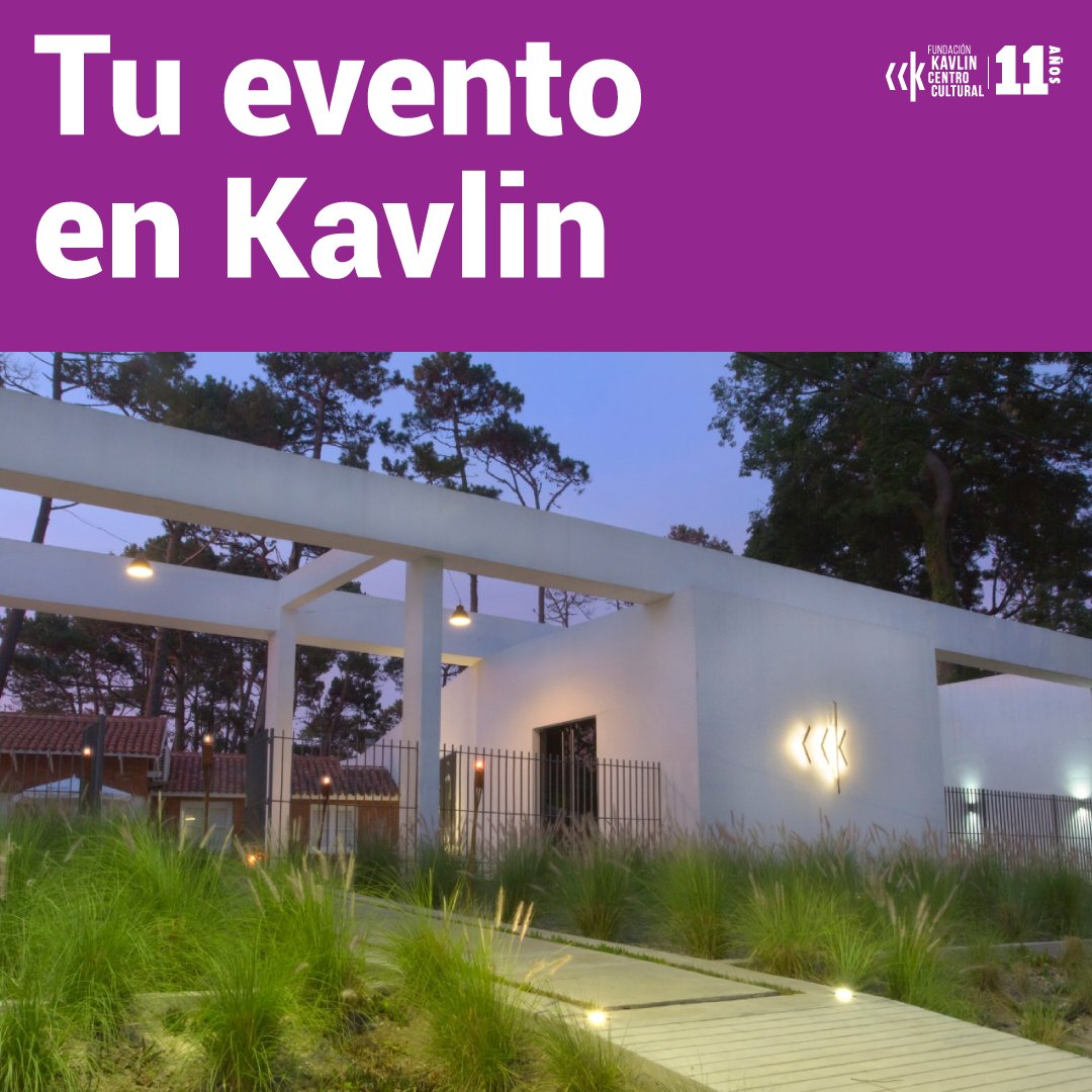 KavlinCultural's tweet photo. 🔍 Si estás buscando dónde hacer tu #evento #empresarial, #brindis o #festejo de hasta 100 personas, ¡no busques más! Espacios interiores y al aire libre 🥳
También ofrecemos Fotografía, Video, Catering, Decoración, DJ.
+INFO: 
💬 095 919 092 
📩 contacto@centroculturalkavlin.org https://t.co/ZeEOjQr3GP