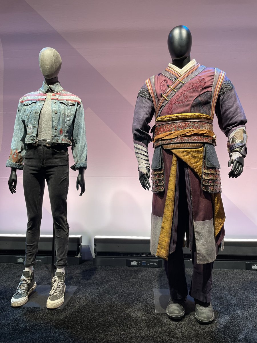 FenixNests's tweet photo. #DoctorStrange, Wong, and America Chavez’s costume from #DoctorStrangeInTheMultiverse #MarvelStudios #D23Expo2022 https://t.co/1n99l3Dll4
