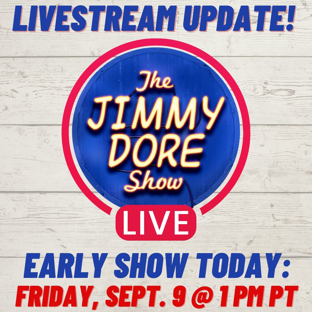 Stef Zamorano on Twitter "RT jimmy_dore Due to our live stand up