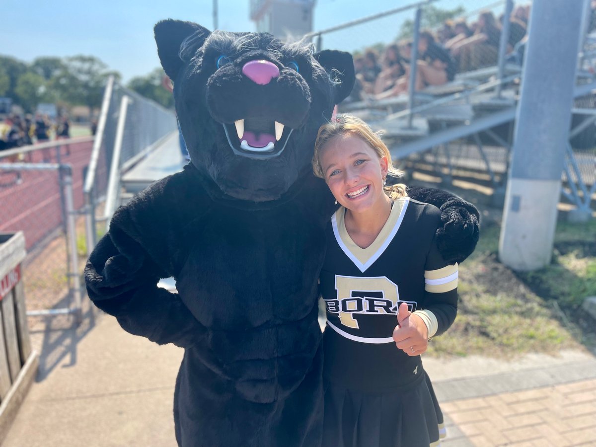PtBoroSchools's tweet photo. What a perfect afternoon for a pep rally! Shout out to @PPBHSstuco and the @BeOnPointPPBHS committee for organizing such a fun-filled day for our students and staff! #PantherPath #BeOnPoint https://t.co/KRzEH7PKZN