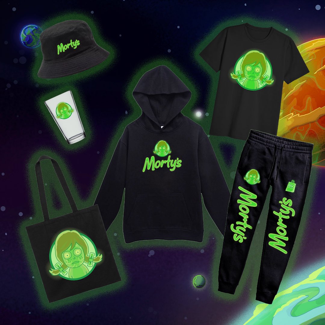 Get this Limited Edition Morty’s Merch before it vanishes back to its original Universe. Order a <a href="/Wendys/">Wendy’s</a> Rick and Morty combo available exclusively in this dimension on the #UberEats app.