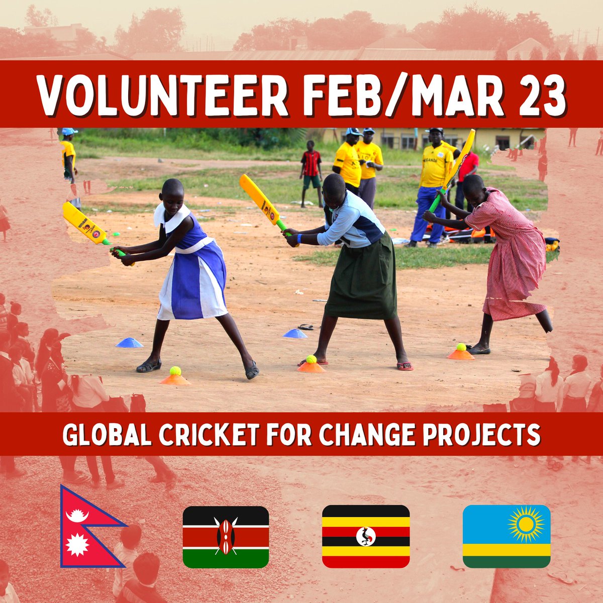 Looking to do something a little different? We would love to welcome you onto the team for our next set of volunteer projects 
cricketwithoutboundaries.com/index.php/join…