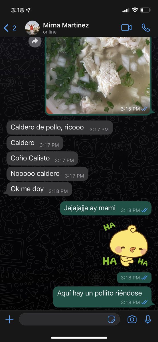 yutzil's tweet photo. Mi mami y yo nos mandamos fotos de los que comemos… hace un rato le mandé la mía. Y se puso brava la Mirnita!!!!! Jajajajajajaja 🤪🍲🐥 #calditodepollo https://t.co/dbqYXopIkC