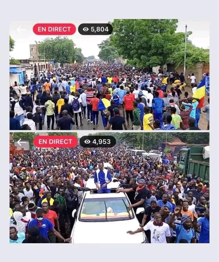 wise_hakim_'s tweet photo. #Tchad
Comment une telle foule peut se rendre de #habena a #ndjari, cours de justice sans provoquer de l'embouteillage ?? 😒
Dans un vrai pays de droit, on appel ça trouble à l'ordre public et c'est à sanctionner.
#jesuistchadien https://t.co/0cLspZWYaB