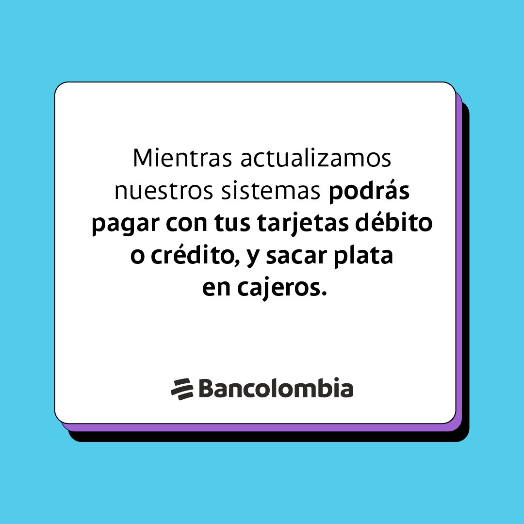 Bancolombia tweet media