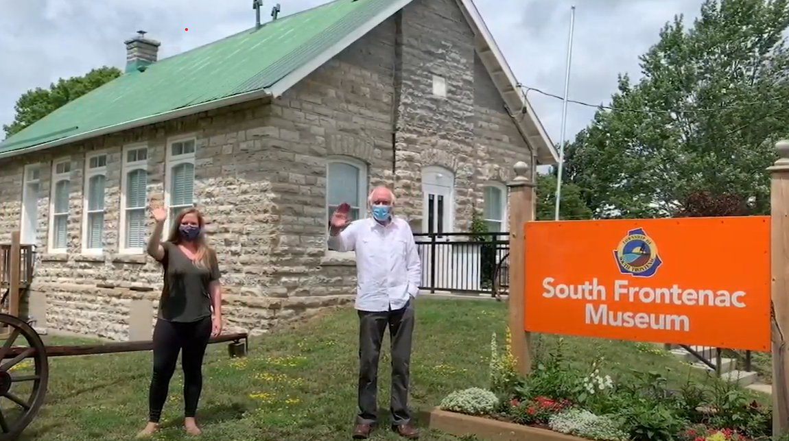 SthFrontenacTwp's tweet photo. If you're touring around this weekend during #OpenFarms, be sure to drop into the South Frontenac Museum Saturday, Sep 10 from 1 to 4 for a free tour. Watch this video for a sneak peek #SouthFrontenac #InFrontenac https://t.co/ltN65uC3qK https://t.co/NWtYfM8Xfw
