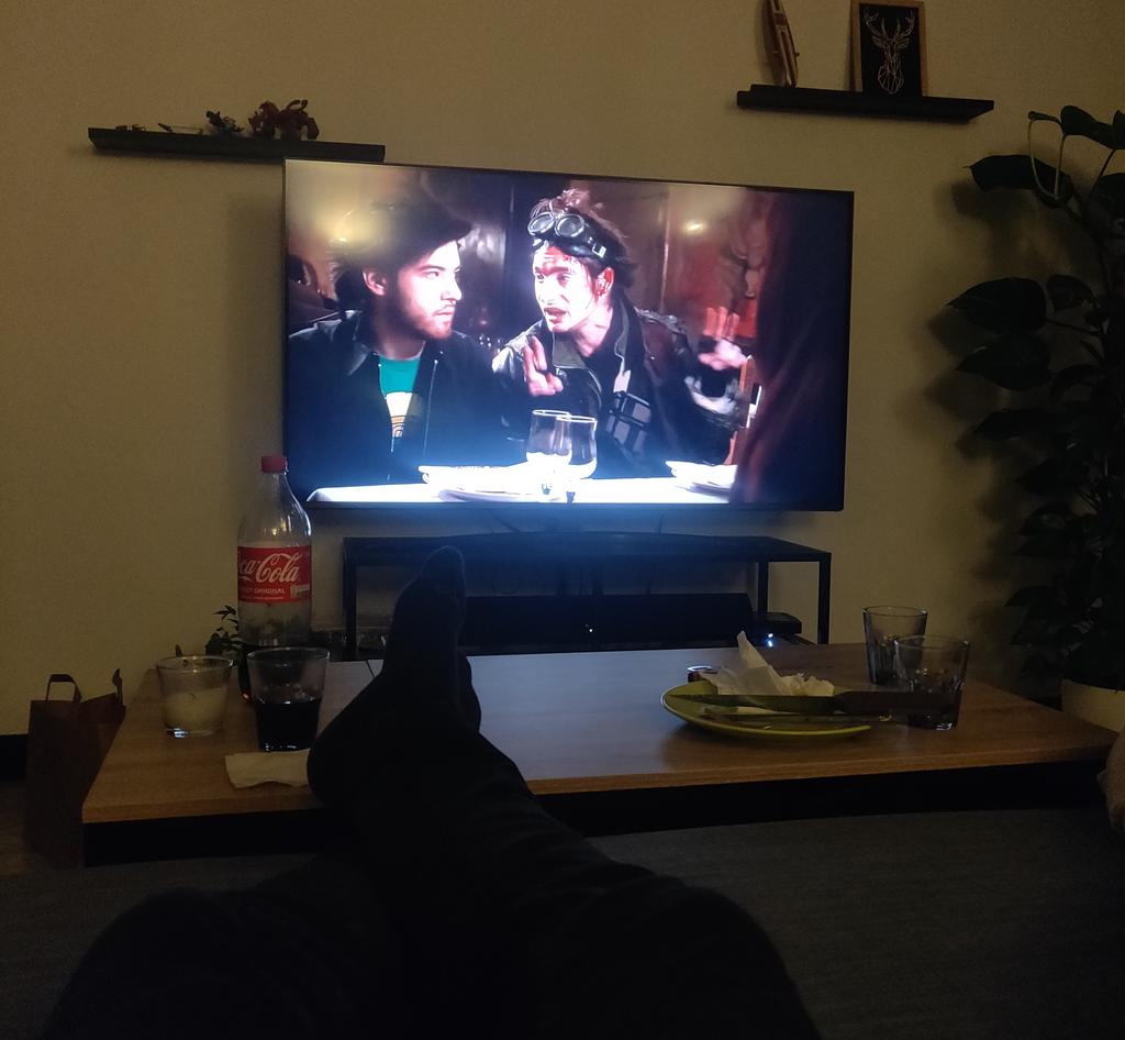 Petit marathon avant d'aller voir Le Visiteur du Futur au ciné ! <a href="/levisiteurfutur/">Le Visiteur du Futur</a>