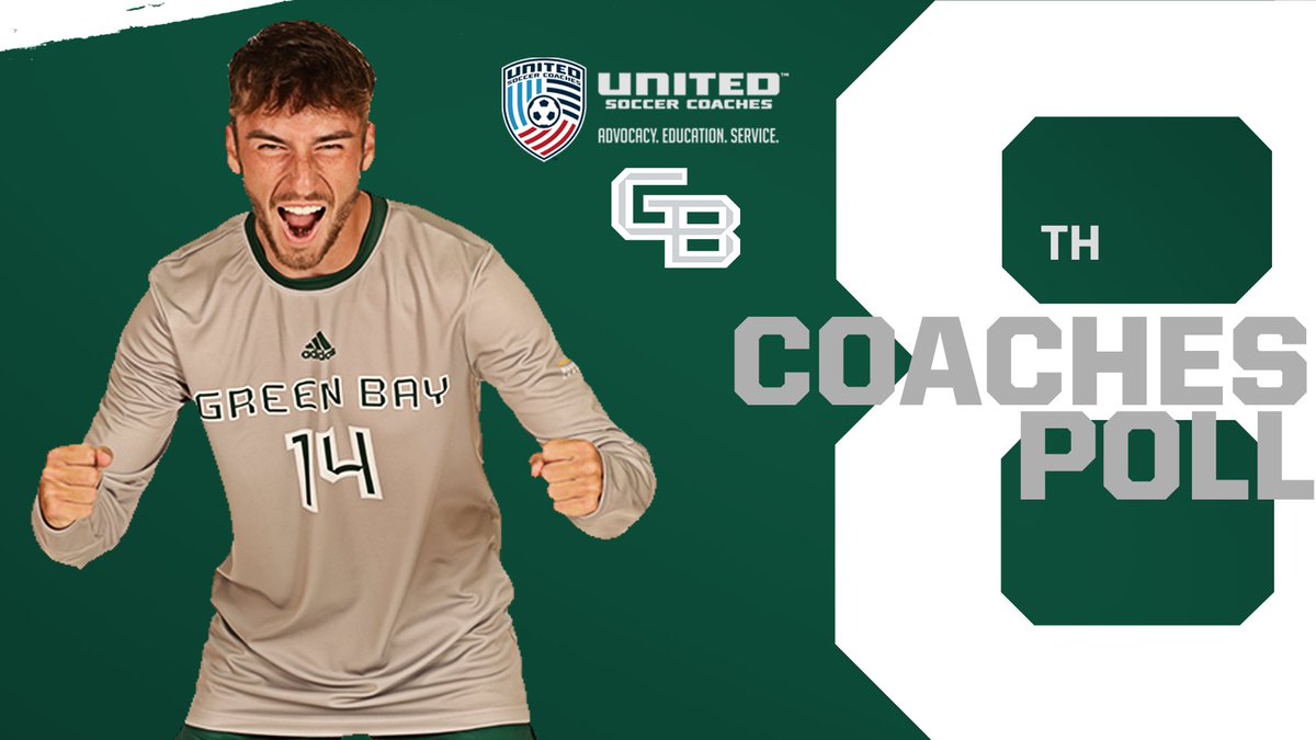 Top 10, but not 10.

We're ranked 8th in the North Region of the United Soccer Coaches Poll!

<a href="/UnitedCoaches/">United Soccer Coaches</a> | #RiseWithUs