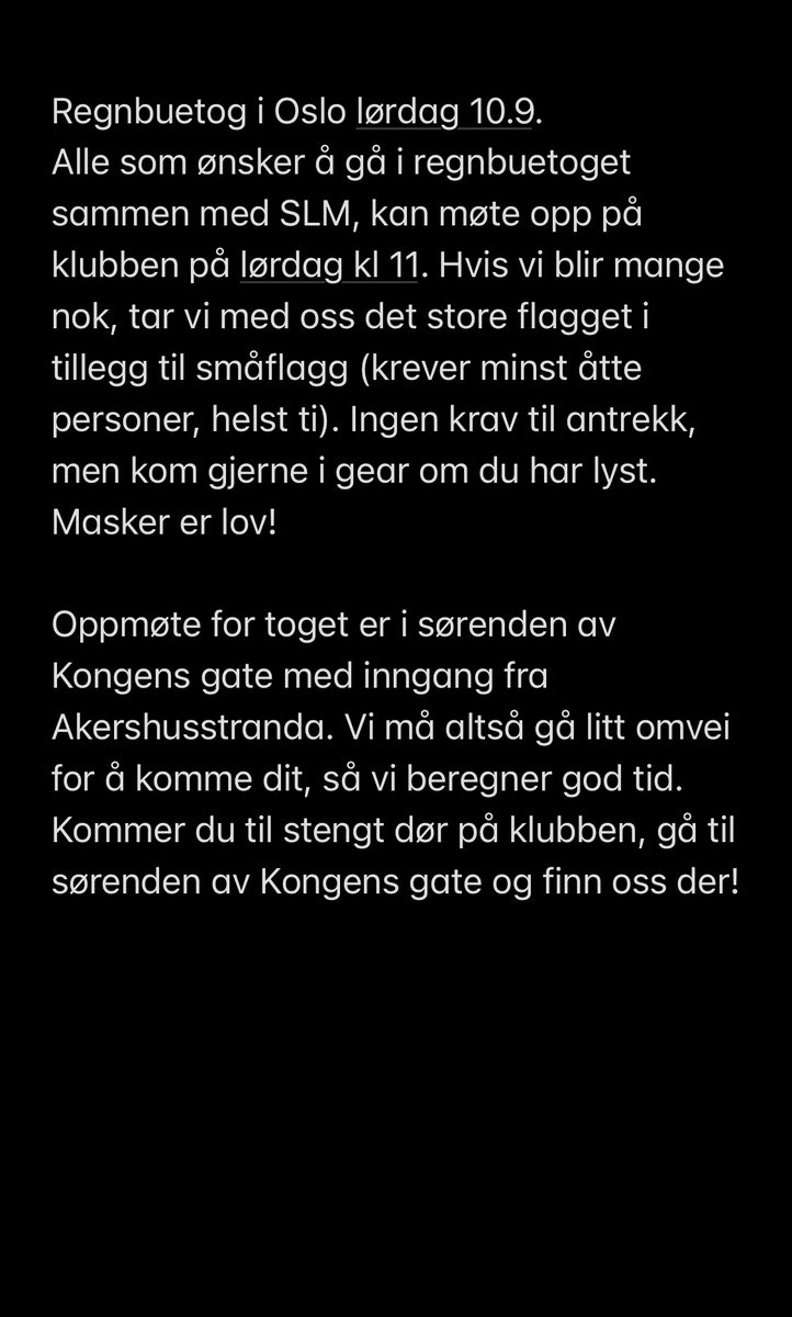 SLM Oslo tweet media