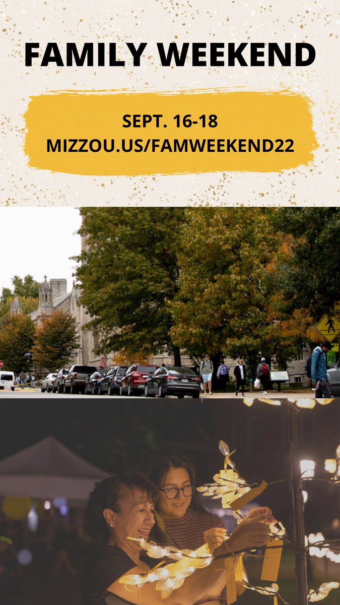 Fall into the fall semester and get excited for everything happening next week, Tigers! Click the photos below for a sneak peek, then click the link to learn more 🐯 ➡️ mizzou.us/Involvementand…