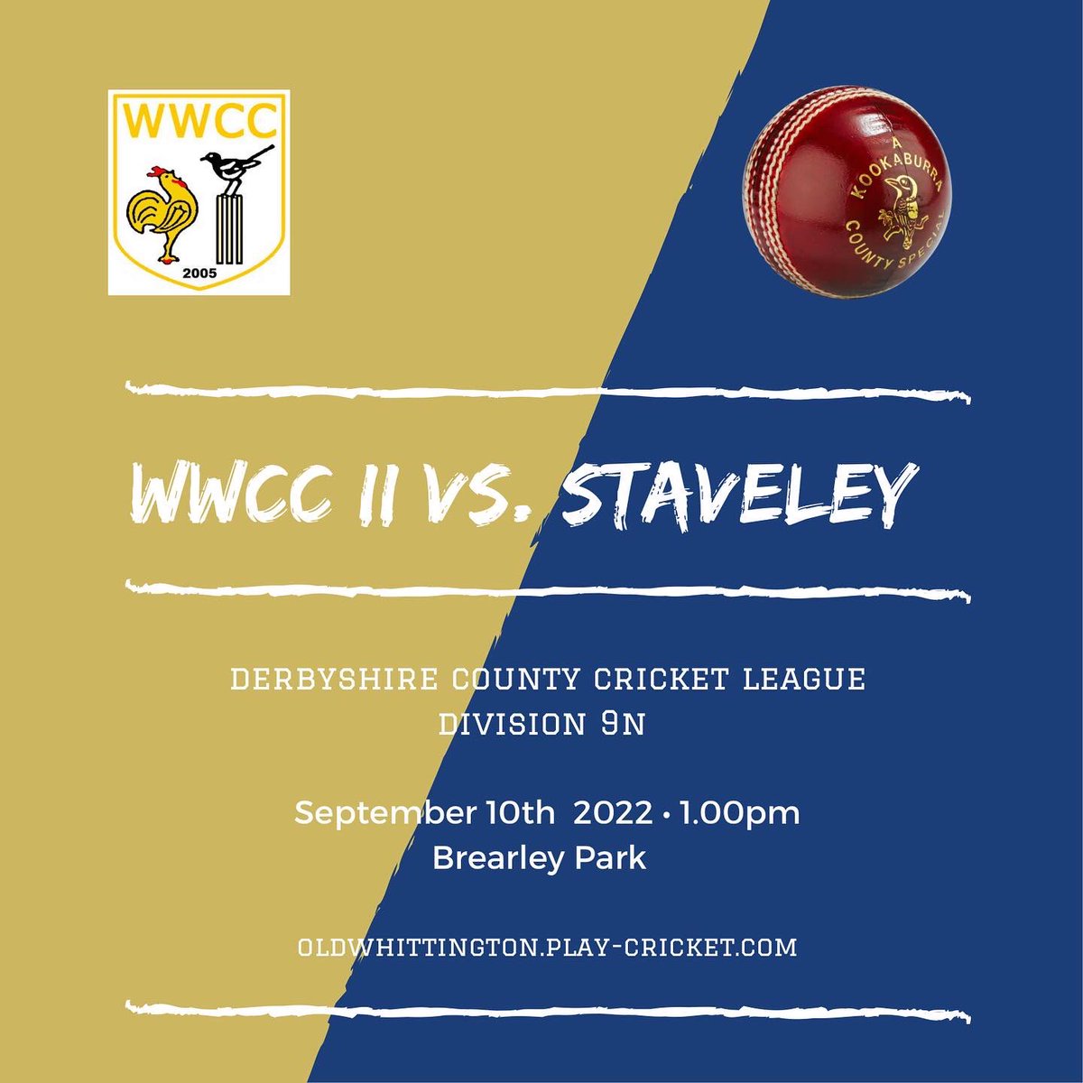Following guidance from @ECB_cricket and @DerbysCountyLge our games against @StaveleyWelfare will go ahead as planned. We will of course pay our respects to Queen Elizabeth before commencing play.