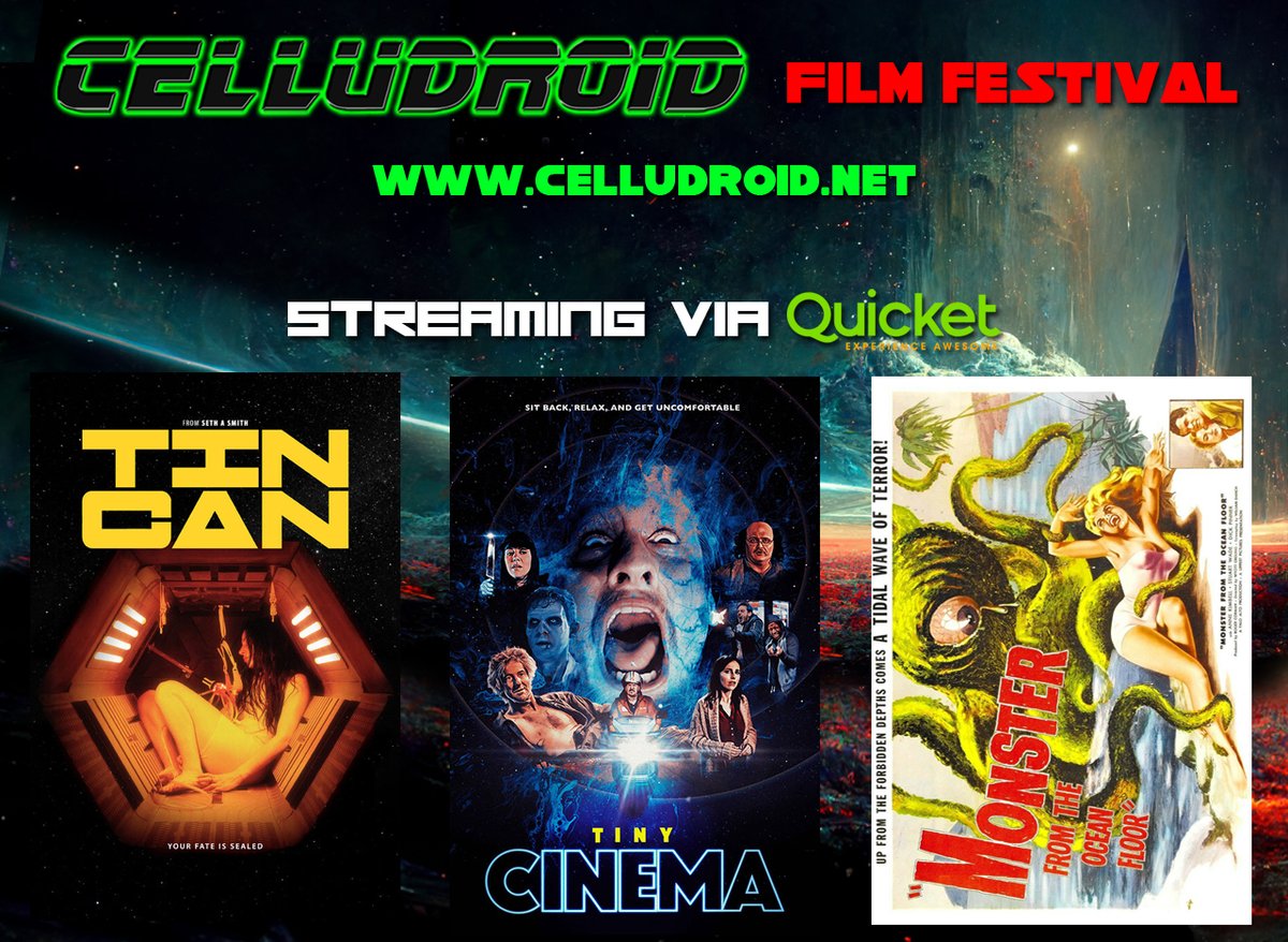 SAhorrorfest's tweet photo. Some movies at #CELLUDROID '22 #FilmFestival with a #HORROR flavour include:
TIN CAN  and TINY CINEMA - both still streaming all weekend at https://t.co/bWHqromPge
and 
MONSTER FROM THE OCEAN FLOOR (one 16mm film screening only at the @LabiaTheatre Sunday noon

#Movies #Film https://t.co/nATtPcyfQt