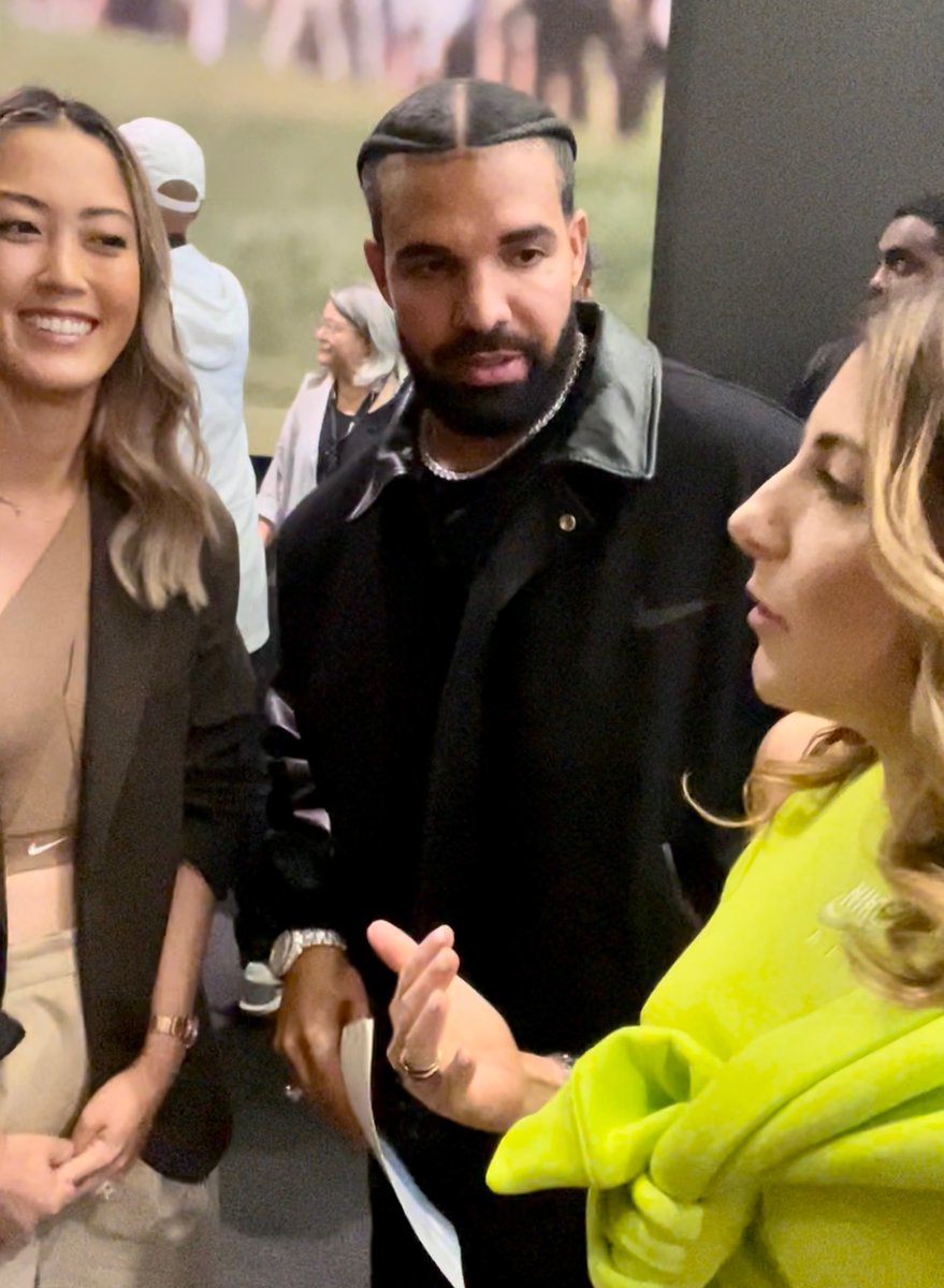 “What’s your favorite club? The SIX.” @Drake didn’t say this 😂, but @MichelleWieWest and I did talk with him for our new podcast, “Golf, Mostly'. It’s launching November 9th! For updates, follow our Instagram here: bit.ly/3RthrHM