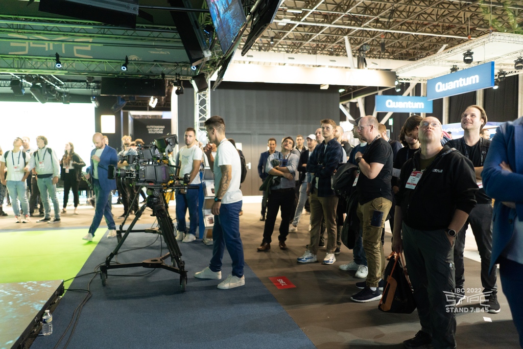 stYpeTV's tweet photo. The first day of IBC is behind us.
We're happy we have the chance to demonstrate live out newest innovations, the #RedSpy 3.0, the #Follower 2.0, and #StypeLand with its VR and XR workflows.
If you're visiting IBC tomorrow, don't miss our stand 7.B45 https://t.co/odWtsnYLhd