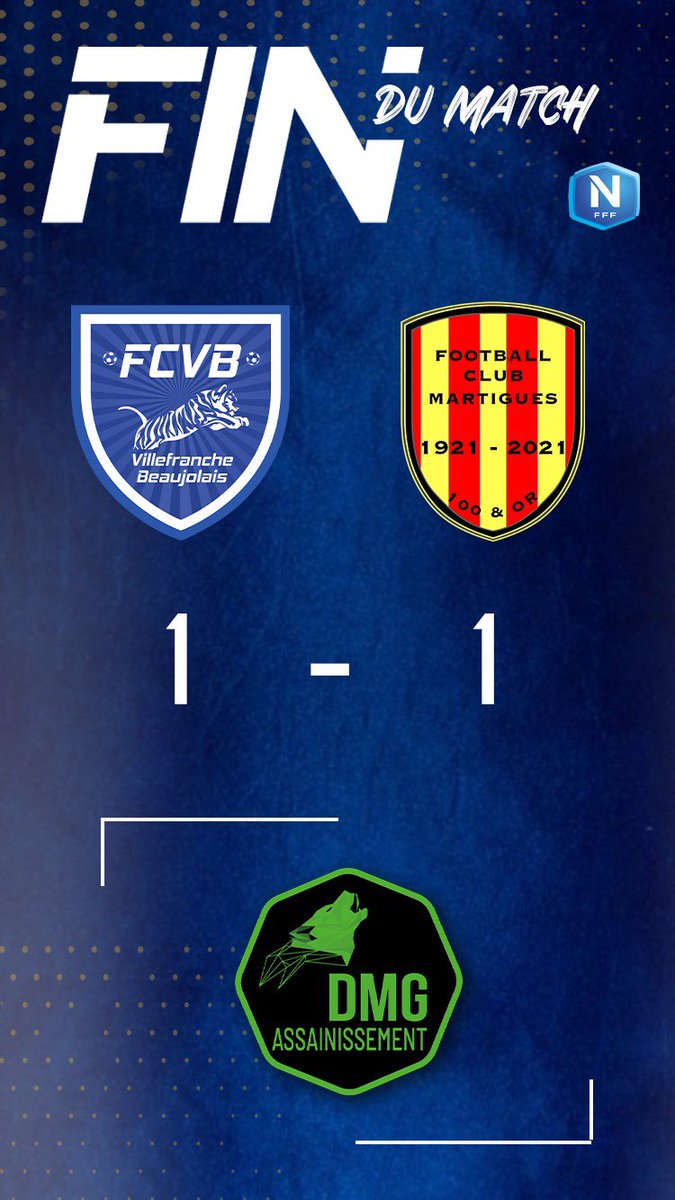FCVB_officiel's tweet photo. ⌚️90+5’ | #FCVBFCM 1️⃣-1️⃣
Fin de cette parodie de football. D’un côté comme de l’autre, les deux équipes n’ont vraiment pas été aidés ce soir..
Il y avait la place de mieux faire une nouvelle fois mais on en restera à un score de parité.
#TeamFCVB #NationalFFF https://t.co/iopcjMFfuQ