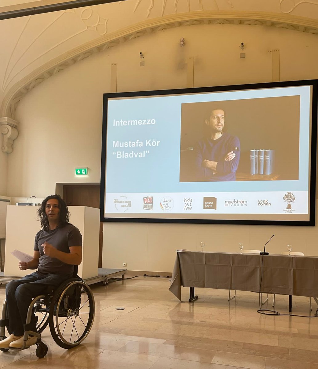 VLESPtweet's tweet photo. Terugblik op een fijn event vandaag: we organiseerden een inspiratiesessie voor mediamakers, Mustafa Kör bracht in primeur zijn gedicht voor #WSPD2022 én we reikten de VLESP Media Award uit aan Sofie Lemaire voor #dewereldvansofie 🏆 https://t.co/W475G7ZARq