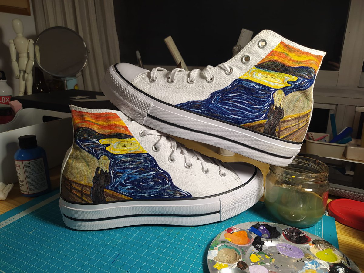 lauraraba22's tweet photo. Pinto a mano zapatillas personalizadas , resistentes incluso a lavarlas en la lavadora.
Interesados DM https://t.co/HVyUoGCOqU