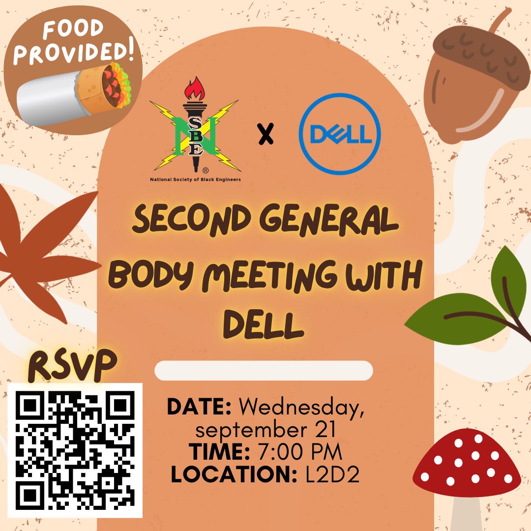UH_NSBE's tweet photo. What’s good fam! Our second GBM of the year is on 9/21/22 at 7pm in L2D2. We are partnering with Dell, So come out ready to learn about the company and network. Food is provided, so come early. Can’t wait to see y’all
#uhnsbe #uhengineering #uhpromes #r5nsbe #uh24 #uh25 #uh26 https://t.co/73yDrFqQsO