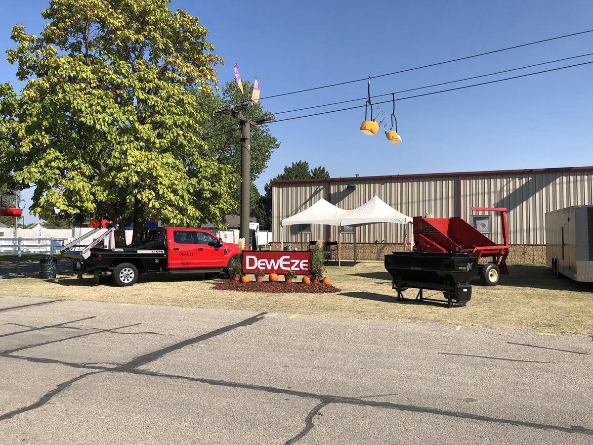 We’re set up at the <a href="/KansasStateFair/">Kansas State Fair</a> 🌻 ready for 10 days of exhibits, competitions and fried everything! Find us across from the Beef Barn 🐂