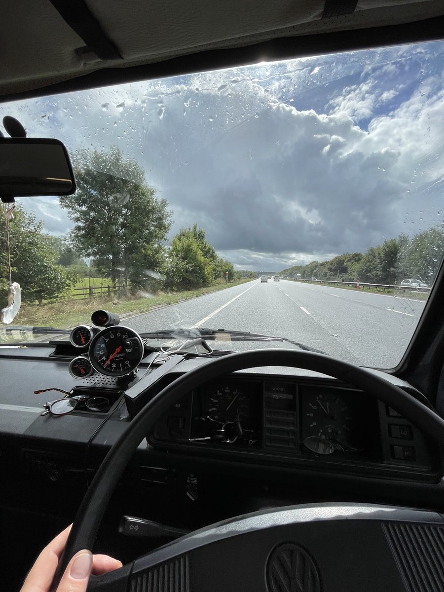 akciddento's tweet photo. Back in the other other #vwt3 - glorious noise and so much fun to drive https://t.co/O8YdnM6fzB