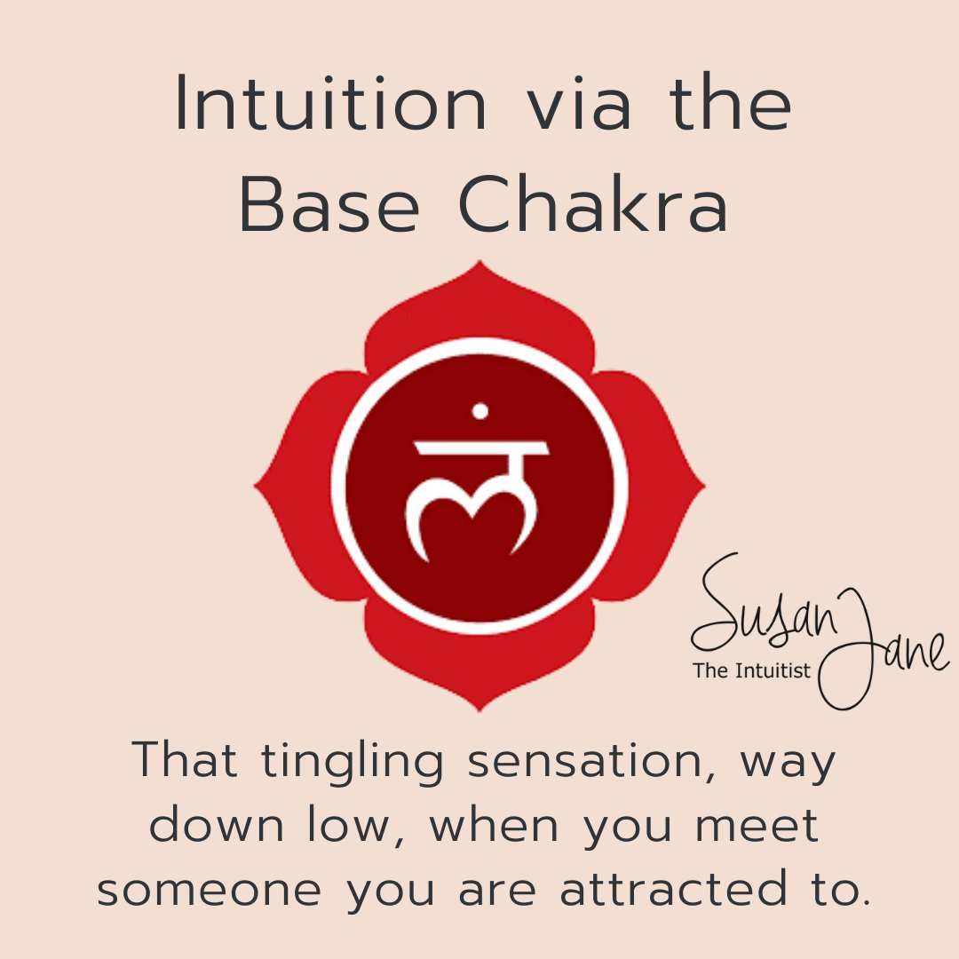 IntuitiveNature's tweet image. When you experience intuition arriving through your chakras you can feel it in the different centers. The Base Chakra often tingles when you chat with someone you are attracted to.  That’s the base chakra intuition coming through. #BaseChakra #TheArtofIntuition 🔯