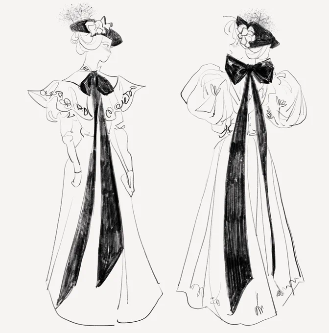 More crimson peak drawings from this afternoon  