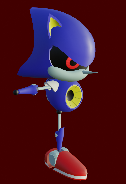 Lugana Rysniq on X: New Model: Mecha Sonic (Sonic 2)   / X