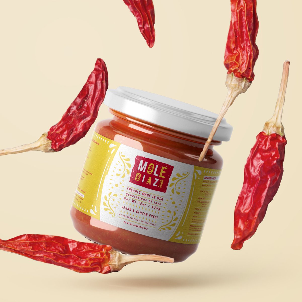 WatzaLab's tweet photo. Branding and Packaging Design for Mole Diaz Bros.

Watza is a bilingual marketing and branding consultancy agency specializing in brand identity, multimedia storytelling and bilingual communication strategies. 

#watza #molediazbros #bilingualmarketing #bilingualbrandingagency https://t.co/kVx9Z8vEAk