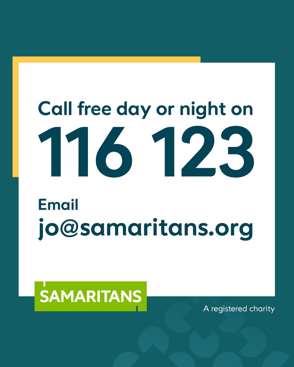 samaritans's tweet photo. Tomorrow is World Suicide Prevention Day. You may see some content that’s potentially triggering or tough to see. Please remember, it’s OK to switch off from social media – do what’s right for you. 
 
Also, we’re always here if you need someone to talk to 👇 #WSPD https://t.co/kfwkg2taJX