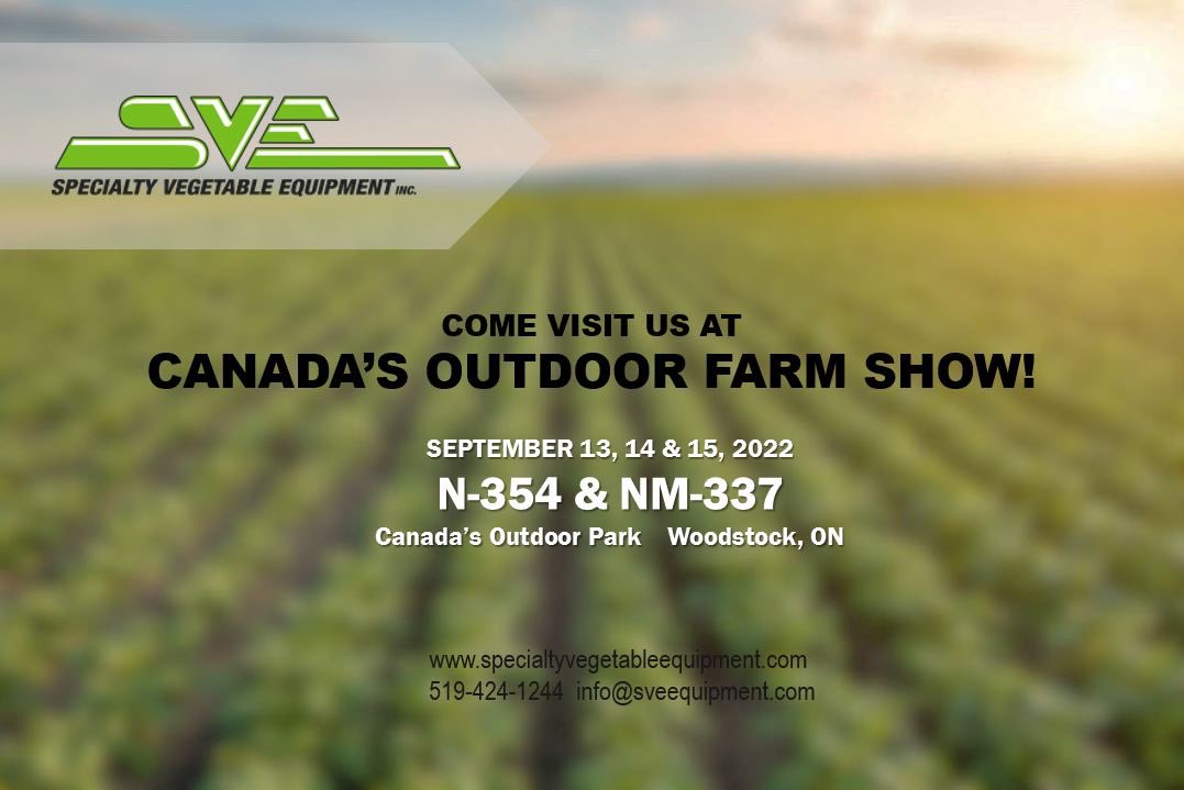 See you all at <a href="/outdoorfarmshow/">Canada's Outdoor Farm Show</a> next Tuesday, Wednesday &amp; Thursday! <a href="/Agrifac/">Agrifac Machinery BV</a> #ontag