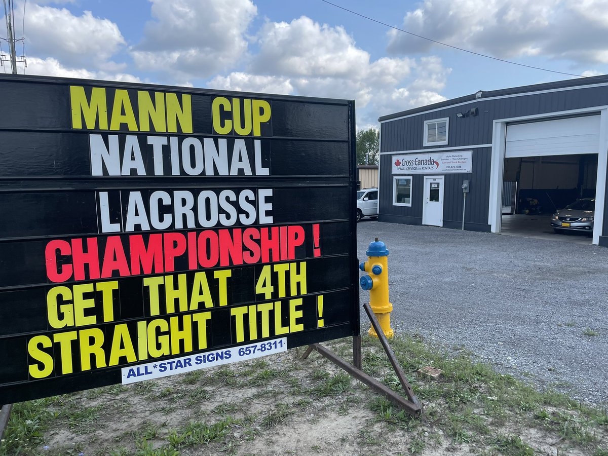 CanadaCross's tweet photo. GO LAKERS GO🥍 

#CrossCanadaRentals #CrossCanadaDetailing #GoLakersGo #Peterborough #PTBOcanada #PeterboroughOntario @PtboLakersLax https://t.co/Ta72FLH8DQ