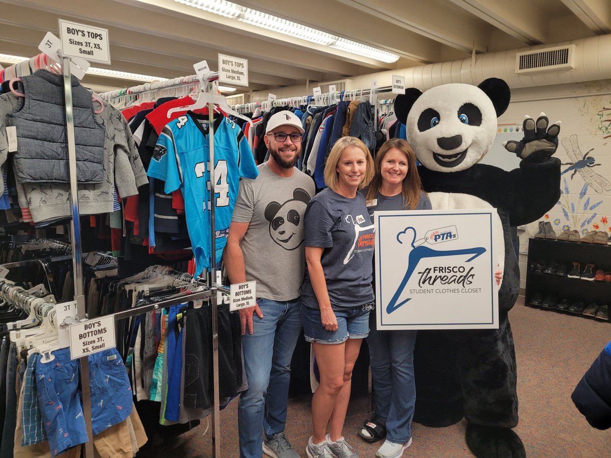 AssetPanda's tweet photo. We could not think of a better way to kick-off the weekend than by sharing the awesome work #FriscoThreads and the #FriscoPTA are doing with their mission to provide clothing for FISD students in need. To learn more > https://t.co/1tUdNA9Wm5
#PandaPowered #Frisco #TexasProud https://t.co/4XkNykSRNU