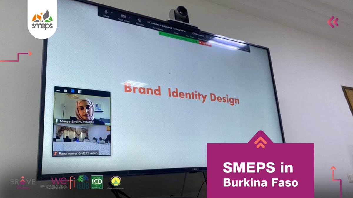 SMEPSYEMEN's tweet photo. We are very proud to have designed the official #BRAVEWomen logo used which has become an international logo used in #Nigeria thru @BOINigeria &amp; now Burkina Faso thru #MEBF, which has been in-house at SMEPS by our specialist @Munyati_M, whom presented the brand &amp; it’s importance. https://t.co/cWZCcnMEcc