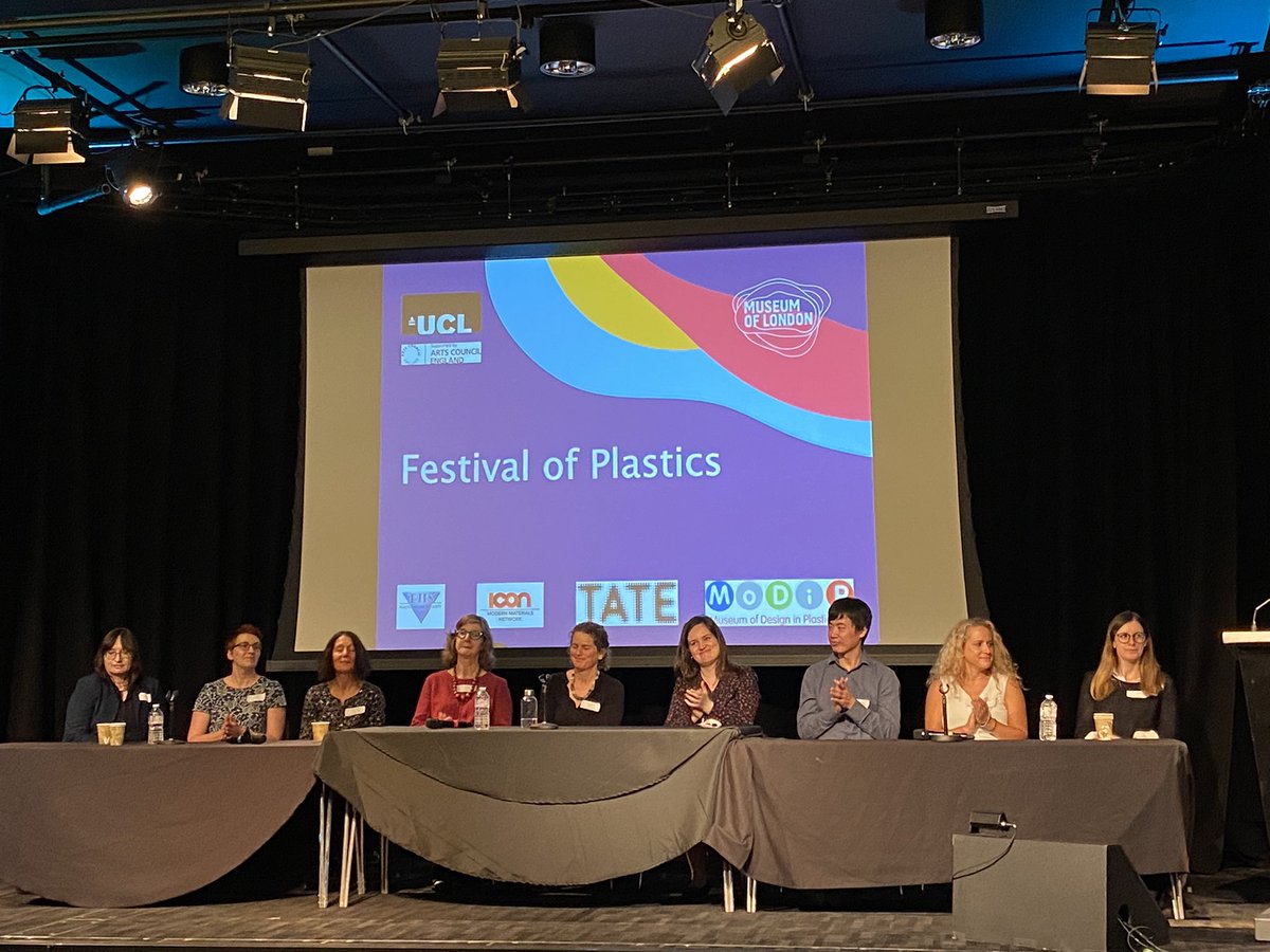 Amazing day learning about the preservation and conservation of plastics! 
<a href="/MuseumofLondon/">MuseumofLondon</a> <a href="/ucl/">UCL</a> <a href="/Tate/">Tate</a> #festivalofplastics #plastics #conservation #storage #preservation