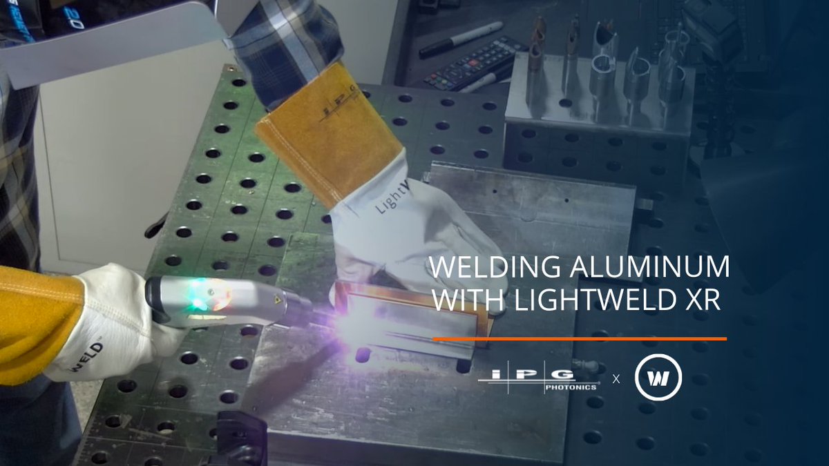 ipgphotonics's tweet photo. NEW VIDEO ALERT 📢
Watch how fast and easy Chris Ewing from https://t.co/wFCx0HGxJF welds aluminum with LightWELD XR. And how impressed he is at the results of the tensile strength test.
Watch here ➡️ https://t.co/Jo1AFZHmAm
#IPGPhotonics #aluminum #laserwelding #LightWELD https://t.co/tHuXCbQIuU