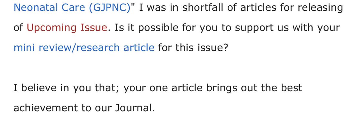 emacksc's tweet image. sometimes #fakejournal phishing makes me smile @fake_journals