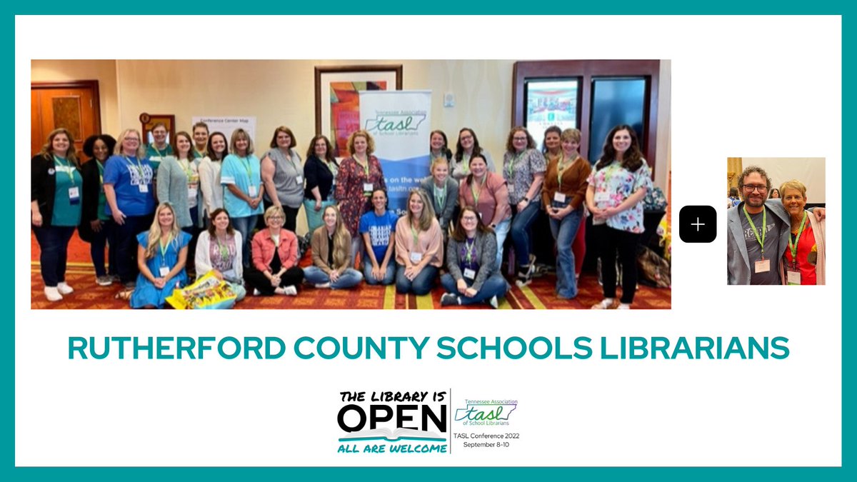 Thanks for joining us! <a href="/rucoschools/">Rutherford County Schools</a> #TASLCon22