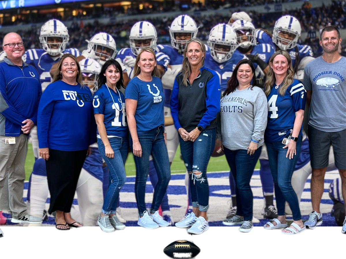 NPJH celebrating Blue Friday! Don’t be jealous <a href="/VoelzJames/">New Palestine High School</a>  #bluefriday #ColtsNation <a href="/FesslerKeith/">Keith Fessler</a> @SouthernHancock