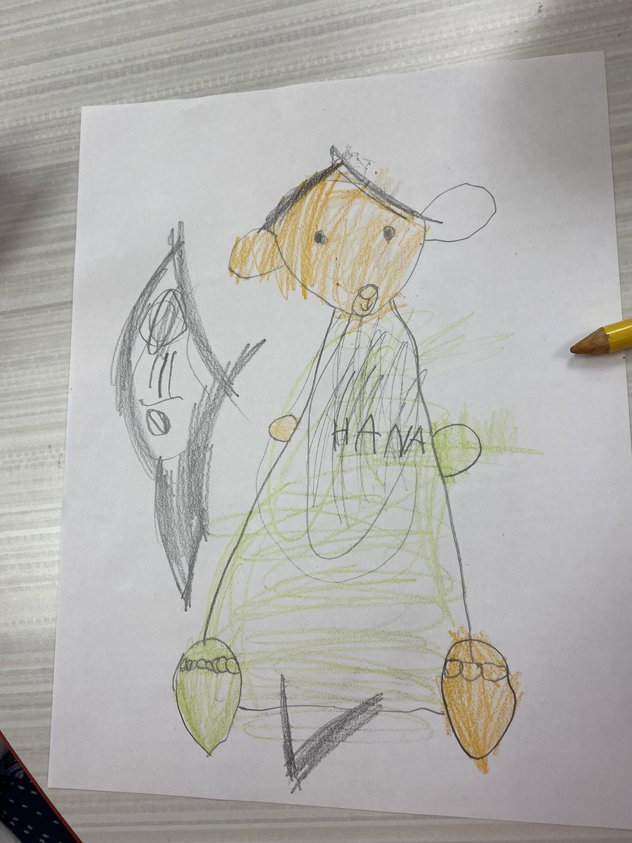 Celebrating National Teddy Bear day with a directed drawing. Great job kindergarteners!