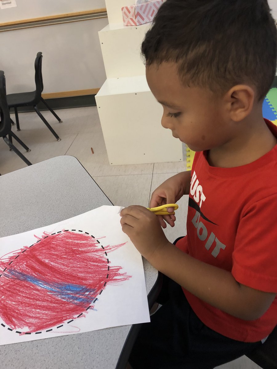 Learning how to use scissors! ✂️ <a href="/MiniCougars/">MiniCougars</a>