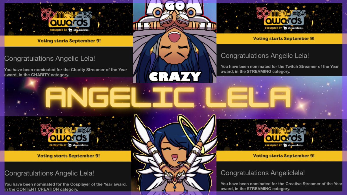 The day is here!!!! It’s time to Vote! Only you all can do this job! Please be on the lookout to repost, share, and spread the word to vote until the end! thegamehers.com/vote