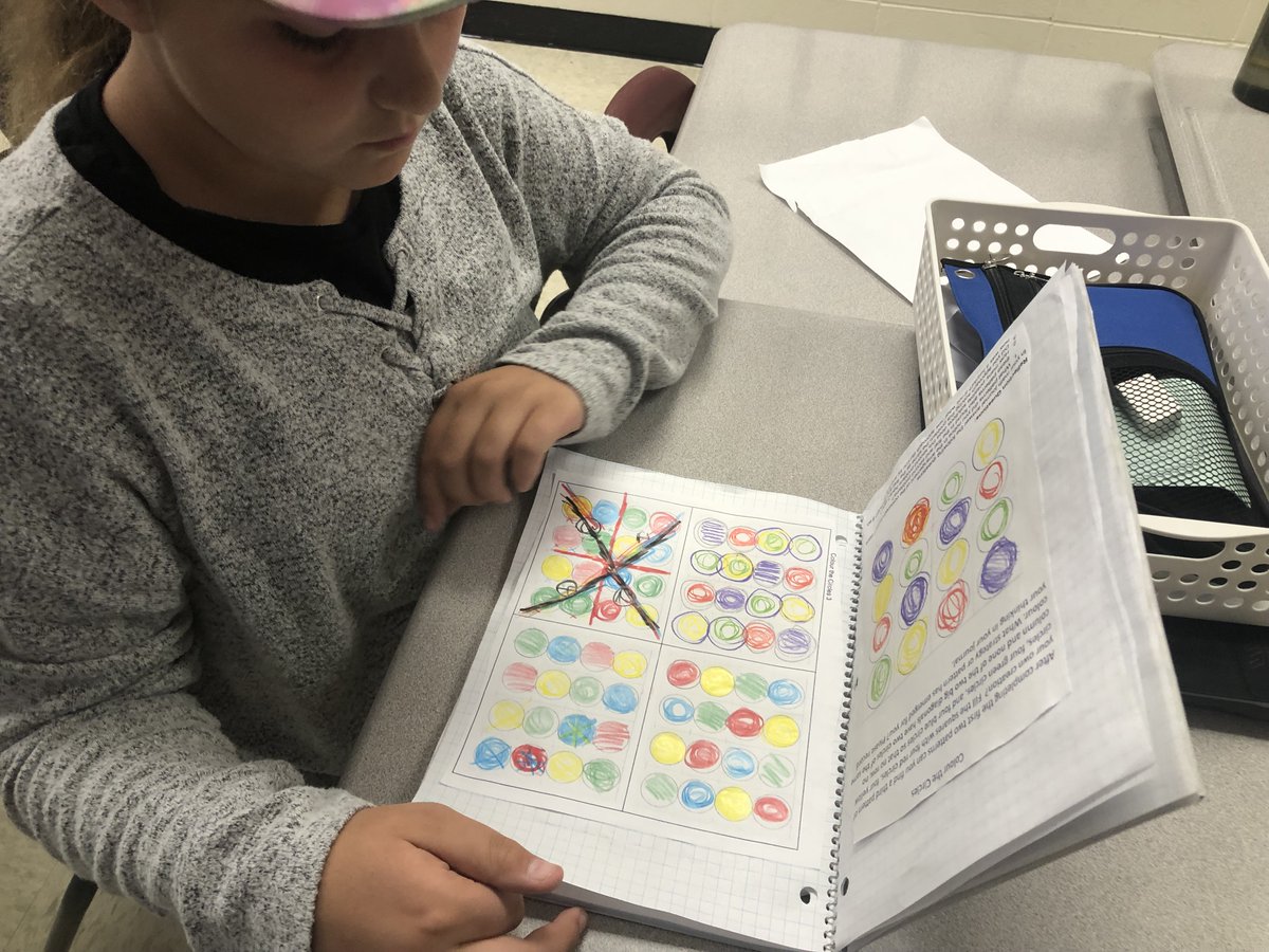 Grade 5 mathematicians <a href="/connectcharter/">Connect Charter</a> enjoyed the challenge of “Colour the Circles," promoting the habits of mind mathematicians need when problem-solving: trial &amp; improvement, perseverance, and pattern-seeking. Patterns spotted, conjectures and solutions were shared.