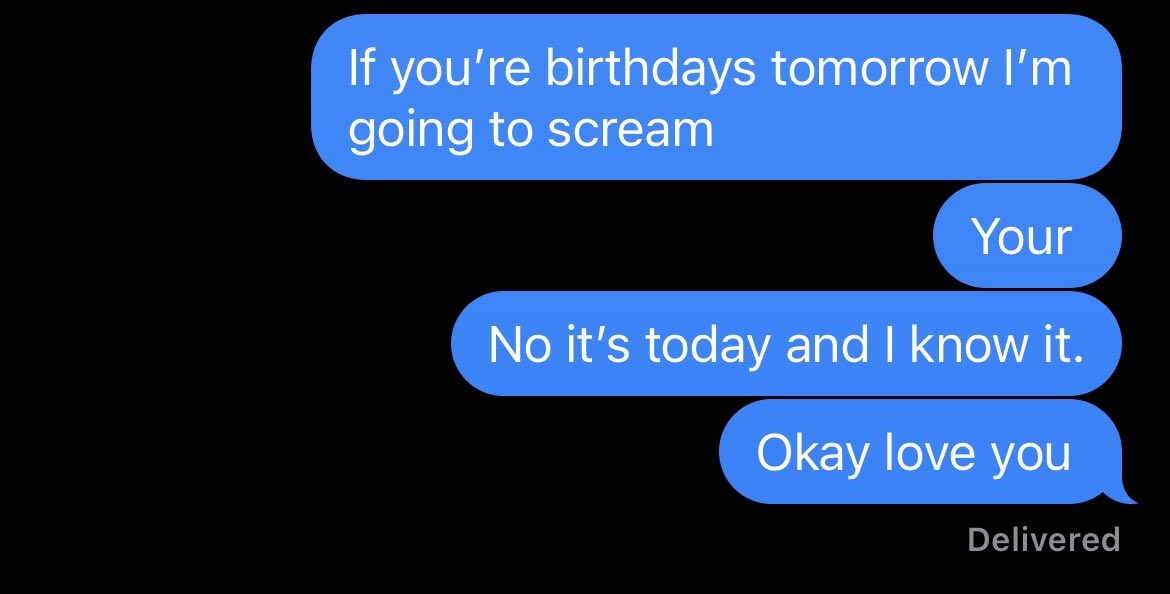 maddhattuh's tweet photo. Anyone else harbor the fear of fucking up your best friends bday date so much that you do this? No? Just me? https://t.co/IgXzA2LlHn
