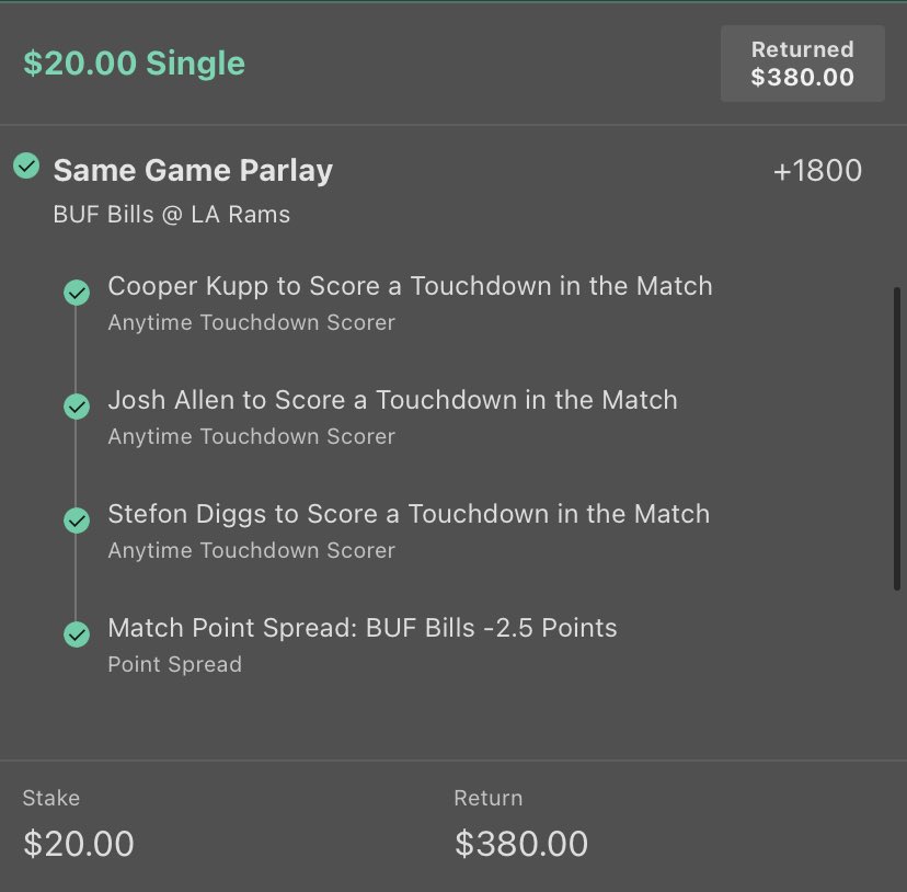 One__Bet's tweet photo. Just the start we were looking for from the NFL season up 13units 💰🏈

Here are some the big winning plays from last night. ✅✅✅

Interact with this post if you are interested in today’s plays! 🧐🏈⚾️
#GamblingTwitter #NFLKickoff #onebet https://t.co/Squ0ipRTDI