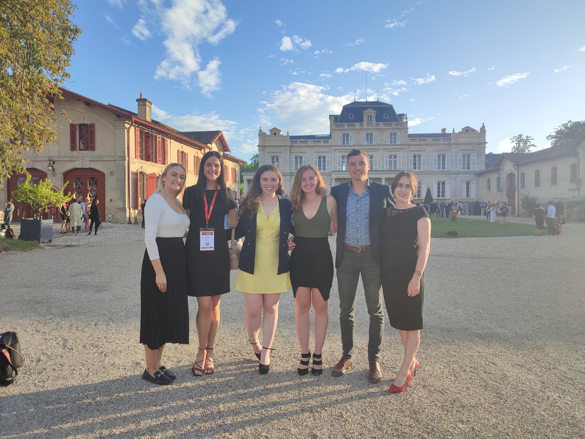 VtoriWard's tweet photo. @ESB_2022 What a fantastic week in Bordeaux. Good talks, great people and even better wine. #UpTheDuffyLab https://t.co/1R2RKiUq0A